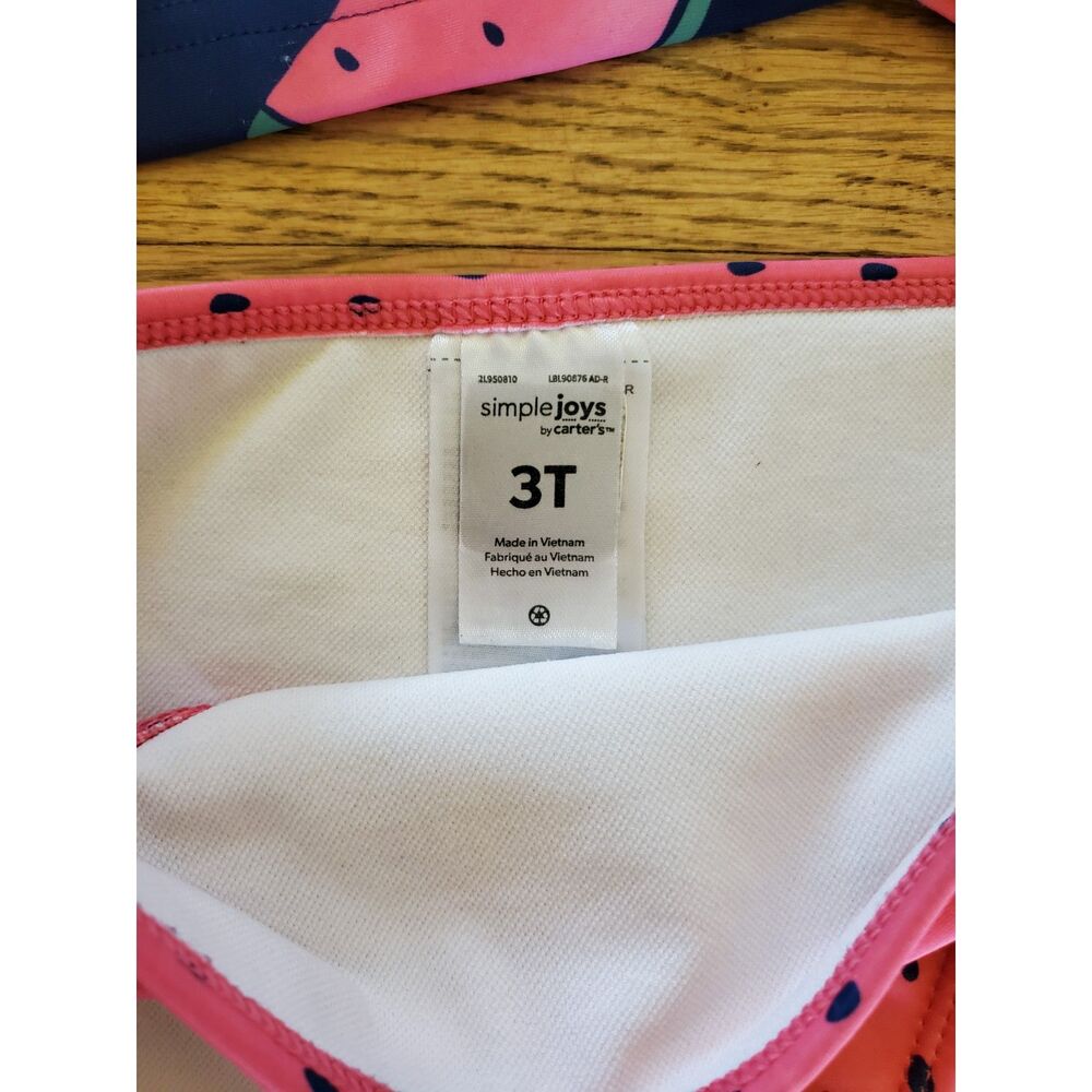 Lot of 5 Cat & Jack, Carter's, Disney Swimsuits 3T VGUC and GUC - Picture 9 of 15